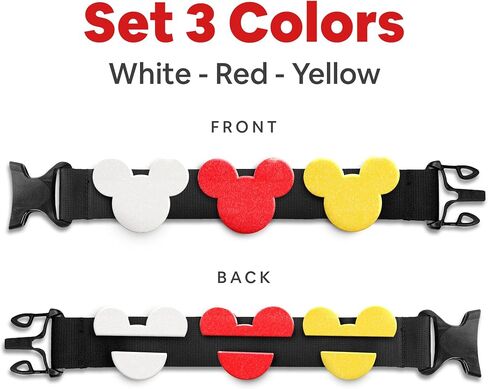 Minnie Mouse Ears for Women - Adult Mickey Ears with 3 Bag Clips (1.5x2x0.4in) - Mickey Fanny Pack in Saudi Arabia