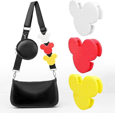 Minnie Mouse Ears for Women - Adult Mickey Ears with 3 Bag Clips (1.5x2x0.4in) - Mickey Fanny Pack in Saudi Arabia