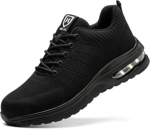 Steel Toe Shoes for Men Women Comfortable Breathable Safety Work Shoes Lightweight Indestructible Puncture Proof Steel Toe Sneakers in Saudi Arabia