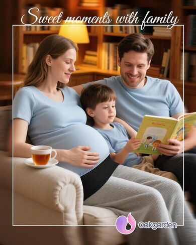 3 Pack Maternity Belly Bands for Pregnant Women Cotton Stretch Ribbed Pregnancy Support Belt Pants Extender in Kuwait