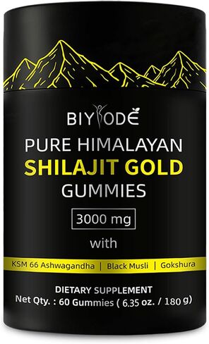 Shilajit Gommy Gold Lab اختبارات لا يوجد سكر مضاف متعددة المغذيات الدقيقة للرجال والنساء لا إضافة السكر غير المعدلة وراثيا 100 ٪ طبيعية العضوية 60 gummy in Saudi Arabia