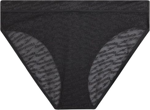 Reebok Womens Bikini Underwear - 6 Pack Lightweight Micro Mesh Bikini Underwear for Women (Sizes: S-XL) in Saudi Arabia