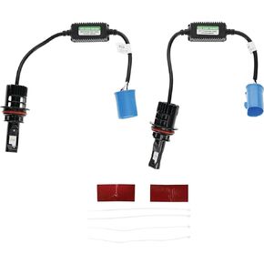 Tiger Lights TLHL-9004 12V LED Headlight Conversion Kit Compatible with/Replacement for General Electric 9004, 1.2 Amps, 1400 Lumens, (2) LED Light Bulbs Off-Road Light