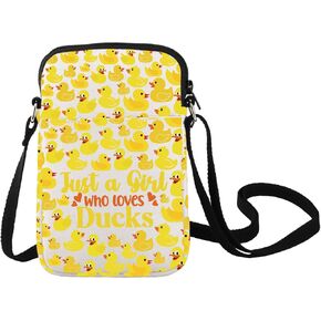 Levlo Funny Duck Crossbody Bag - Hove Lover Gift لمحبي البط