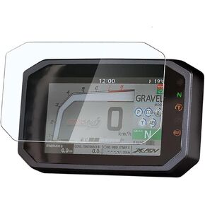2 تعيين حامي شاشة Film Posted Set TPU متوافق مع H-Onda X-AVER 750 (2021-2024) XL750 (2023-2024) CB1000R (2021-2024) لوحة دائرة حماية مجموعة الخدش مجموعة الدراجات النارية (2 PCS)