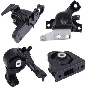 محرك محرك MOUNT MOTTER MOBATE الأمامي الأيمن 4pcs للفترة 2009-2012 ل Toyota RAV4 A62038 A62093 A62050 A62064 4PC محرك المحرك آند ترانس جبل