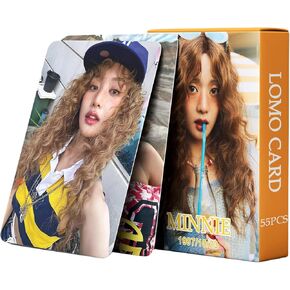 (G) I-DLE Photocards 55pcs - SWAY Album Photocard Set (G) I-DLE Lomo Cards & Merch (SOYEON)