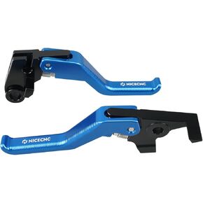 شورتي فرامل القابض رافعة ، الألومنيوم ، الأزرق ، متوافق مع Yamaha Tenere 700/XTZ700 2019-2024 ، Tenere 700 World Raid 2022-2024 ، MT-09 2018-2020 ، MT-07 2018-2020