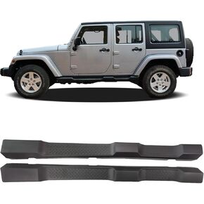 Running Boards Drop Side Steps Bars for 2007-2017 Jeep Wrangler JK 4 Door