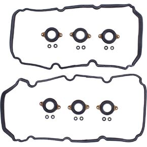 NewYall 3.5L V6 Engine Valve Cover Gasket Set for Acura MDX/RLX 14-20, RDX 16-18, TLX 15-20, Honda Accord 13-17, Crosstour 13-15, Odyssey 18-21, Passport 19-21, Pilot 16-21, Ridgeline 17-20