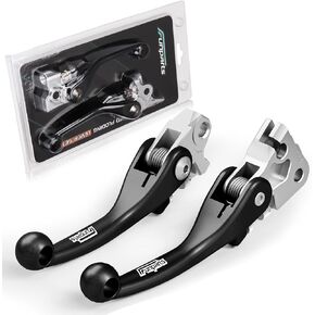 Dirt Bike Brake Clutch Lever Set,Pivot Adjustable Titanium Alloy for YZ125 YZ250 15-23 YZ250F 09-23 YZ426F YZ450F 09-23 YZ125X 17-23 YZ250X 16-23 YZ250FX 20-23 YZ450FX 19-23 Black