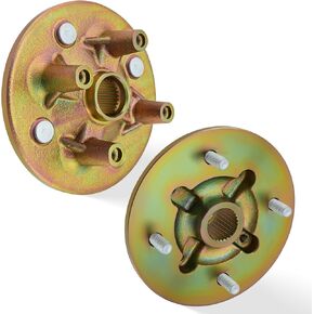 M MATI 2Set Front Wheel Hub with Bolts for Yamaha Rhino 450 YXR450F 2006-2009 Rhino 660 YXR660F 2004-2007 Rhino 700 FI YXR700F 2008-2013 5UG-F5111-10-00