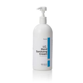I.C. Sanitizing Cream, “Alcohol Free" Kills 99.99% Germs. A Moisturizer using Shea & Sunflower Butter, Succulents, Botanicals, & Vitamins. Fragrance & Paraben Free, NSF E3, 16oz Bottle (ICBL-16)
