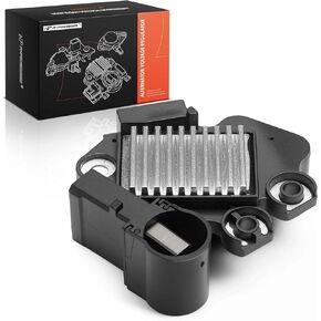 A-Premium Alternator Voltage Regulator Compatible with Chevrolet Malibu 2006-2010 & Pontiac G6 2006-2010 & Saturn Aura 2007-2008, 3.5L 3.6L 3.9L, 14.5V B-Circuit 14.5 Vset