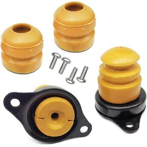 Front and Rear Jounce Shock Bump Stops Axle Replace M5570A Compatible with Ford Mustang 2005 2006 2007 2008 2009 2010 2011 2012 Jounce Bumper Kit