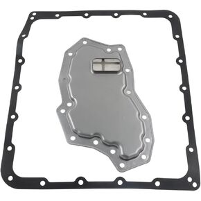 Automatic Transmission Fluid Filter with Pan Gasket Kit Compatible with Nissan Infiniti, 2005-2015 Nissan Armada TITAN Frontier Xterra, 2012-2015NV1500 2500 3500, Replace B-327 3172897X00