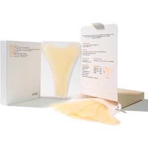 5 Pack Skin Seamless Silicone Modesty Panty Inserts, Anti-Outline Underwear Guards, Concealer Covers, Protective Pads
