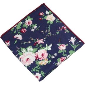 Mytieshop Pocket Square Floral Pocket Square ، حفل زفاف ، حفلة موسيقية ، أحداث ، هدايا