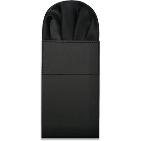 Pre-folded Pocket Squares for Men, Solid Color Mens Handkerchiefs for Suit, Weddings, Party, Daily Use in Kuwait