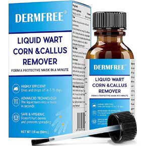 LIGUID WART Remover,Fast Action Wart Remover with Salicylic Acid, Plantar Wart, Common Wart, 1floz(30mL) ﻿