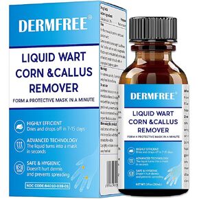 LIGUID WART Remover,Fast Action Wart Remover,Wart Liquid with Salicylic Acid, Plantar Wart, Common Wart, Flat Wart,Corn, Callus,1floz(30mL)