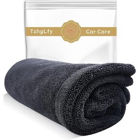 Drying Towel for Car Detailing Super Absorption Water Microfiber for Tender Care Thickened Towel for Speeding up Drying Car 23.62''*35.43''