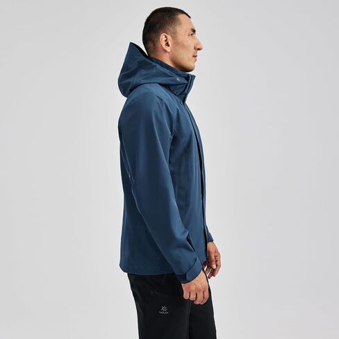 KAILAS Men's Lightweight Waterproof Hooded Rain Jacket Outdoor Raincoat Shell Jacket for Hiking Travel in Kuwait