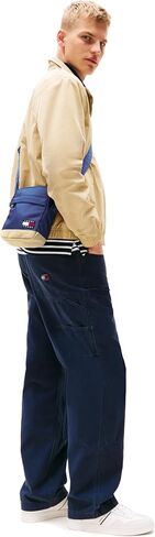 حقيبة Crossbody اليومية اليومية Tommy Jeans مع سحاب وحزام قابل للتعديل in Kuwait