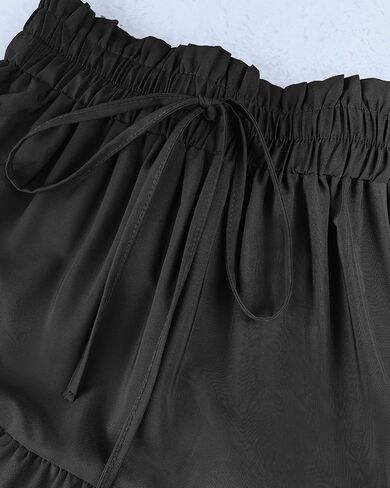 Women's Boho Floral Print Midi Skirt Elastic High Waisted Swing A-Line Tiered Summer Beach Long Skirts for Women in Saudi Arabia