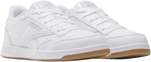 Reebok Boys' Court Advance Elastic Lace and Top Strap Sneaker in Saudi Arabia