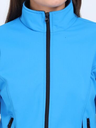 Women Color block Zip up Casual Jacket in Kuwait