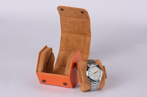 Luxury Watch Display Case, Holds 3 Watches, Black Velvet Lining in Kuwait