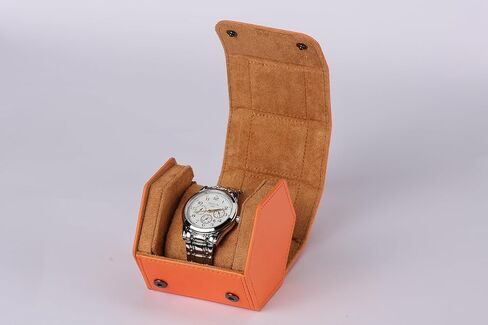 Luxury Watch Display Case, Holds 3 Watches, Black Velvet Lining in Kuwait