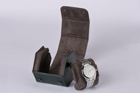 Luxury Watch Display Case, Holds 3 Watches, Black Velvet Lining in Kuwait