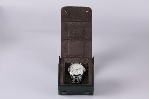 Luxury Watch Display Case, Holds 3 Watches, Black Velvet Lining in Kuwait