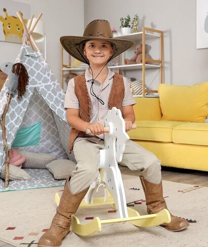 قبعات Jastore Cowboy للأطفال الأولاد الفتيات الغربيين قبعة رعاة البقر القبعات القبعات طفل رعاة البقر in Kuwait