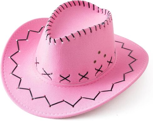 قبعات Jastore Cowboy للأطفال الأولاد الفتيات الغربيين قبعة رعاة البقر القبعات القبعات طفل رعاة البقر in Kuwait