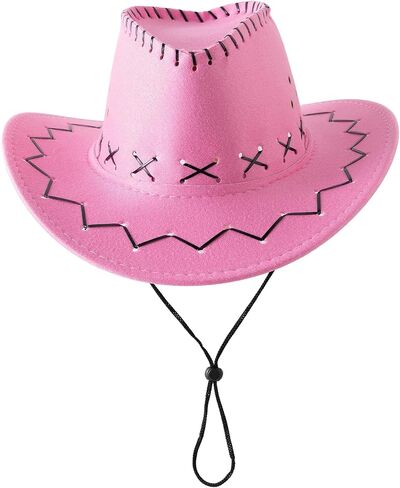 قبعات Jastore Cowboy للأطفال الأولاد الفتيات الغربيين قبعة رعاة البقر القبعات القبعات طفل رعاة البقر in Kuwait