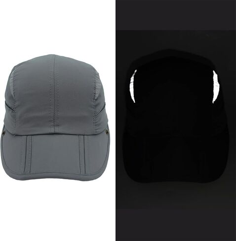 Connectyle Kids Sun Hat مع رفرف رقبة قابلة للإزالة في الهواء الطلق مغامرة شمس قبعة لأولاد الفتيات قابلة للطي UPF 50+ صيف شاطئ قبعة in Saudi Arabia