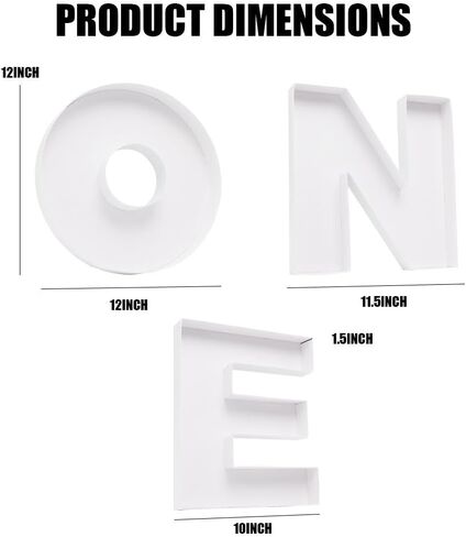 WENPACK 12" Cardboard Letter Shaped Mache Decorative Strawberries Fillable Sweets Candy Container Box (M) in Kuwait