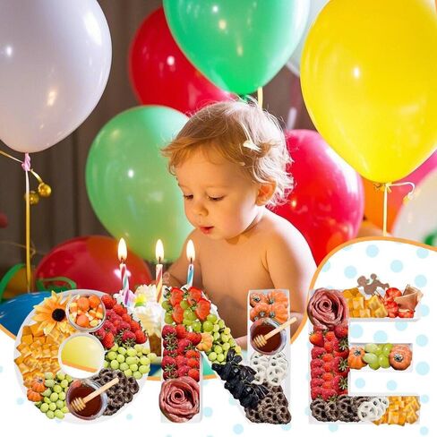 WENPACK 12" Cardboard Letter Shaped Mache Decorative Strawberries Fillable Sweets Candy Container Box (M) in Kuwait