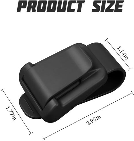 Mandark Car Sunglass Holder, 2PCS Vehicle Sun Visor Eyeglasses Holder Clip, Automotive Interior Glasses Ticket Card Organizer Mount Hanger Clip Accessories, Universal for Most Cars (Black) in Saudi Arabia