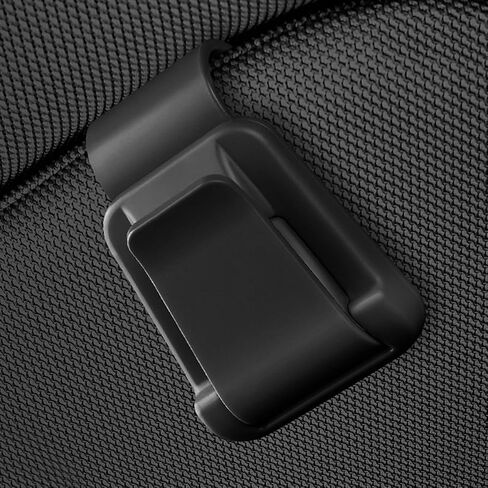 Mandark Car Sunglass Holder, 2PCS Vehicle Sun Visor Eyeglasses Holder Clip, Automotive Interior Glasses Ticket Card Organizer Mount Hanger Clip Accessories, Universal for Most Cars (Black) in Saudi Arabia