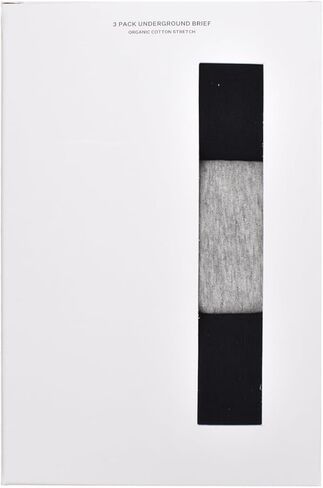 Men's 3pk Organic Cotton Brief (Contour Pouch) in Saudi Arabia