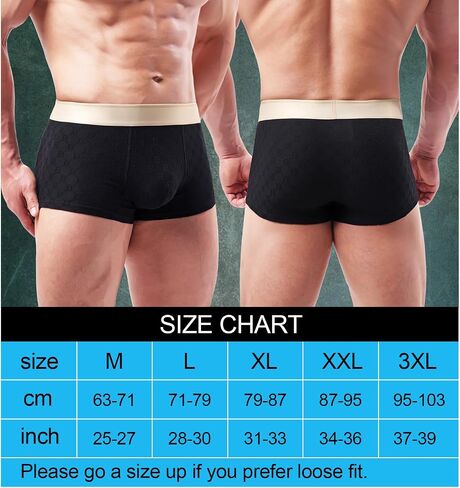 ARCITON A Men's Soft Jacquard Underwear Boxer Briefs Breathable Moisture Wicking Underwear for Men in Saudi Arabia