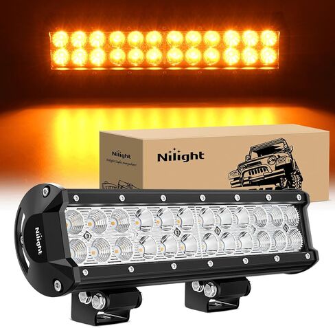 Night Ni06A-72W 12 بوصة 12 بوصة 72W W Spot Flood Combo Bar Off Road Boat Driving LED Work Light Bar 60003C-A in Saudi Arabia