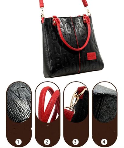 Women Handbags Hobo Shoulder Bags Tote PU Leather Handbags Fashion Large Capacity Bags in Saudi Arabia