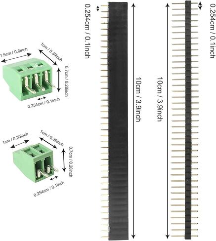 40 قطعة لوحة دارات مطبوعة مجموعة لوحات الدوائر PCBs | لوحات دوائر مطبوعة مثقوبة عالمية مقاس 5 غير متتبعة | لوحات أولية للدوائر قادرة على اللحام لمشاريع اللحام الإلكترونية in Kuwait