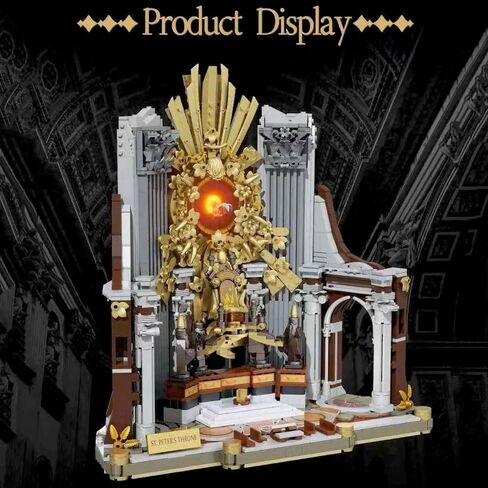 St. Peter's Throne Building Block Set- A Perfect Reproduction of Classic Religious Art and Historical Heritage,Building Toys for Collectors in Saudi Arabia