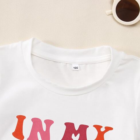 BOUTIKOME in My Flower Girl Era Shirts Toddler Baby Girls T-Shirt Wedding Summer Tops Bridal Party Short Sleeve Tees 1-6T in Saudi Arabia